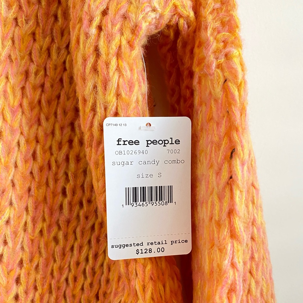 NWT Free People Hometown Sweater Cardigan - Picture 11 of 12
